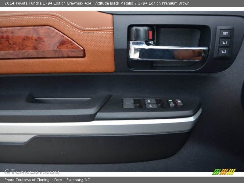 Attitude Black Metallic / 1794 Edition Premium Brown 2014 Toyota Tundra 1794 Edition Crewmax 4x4