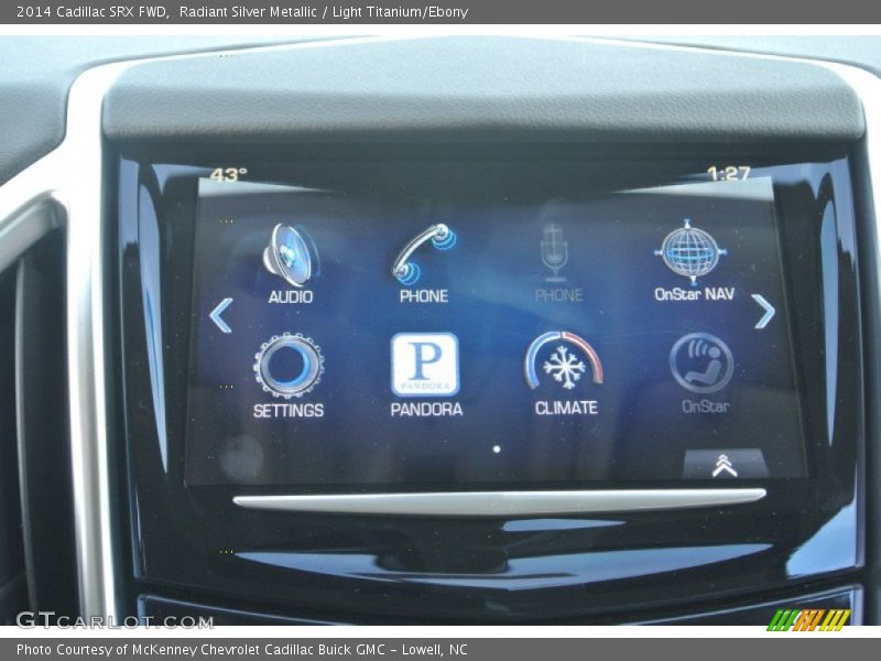 Radiant Silver Metallic / Light Titanium/Ebony 2014 Cadillac SRX FWD