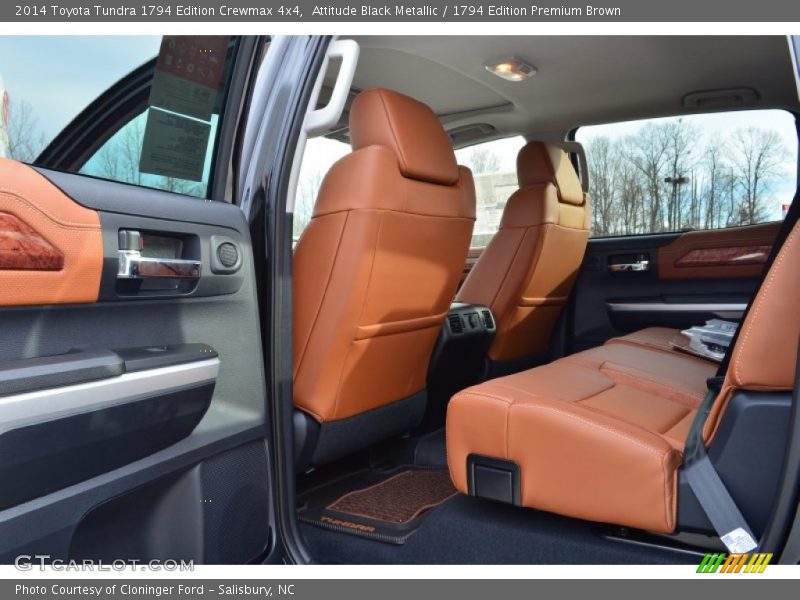 Attitude Black Metallic / 1794 Edition Premium Brown 2014 Toyota Tundra 1794 Edition Crewmax 4x4