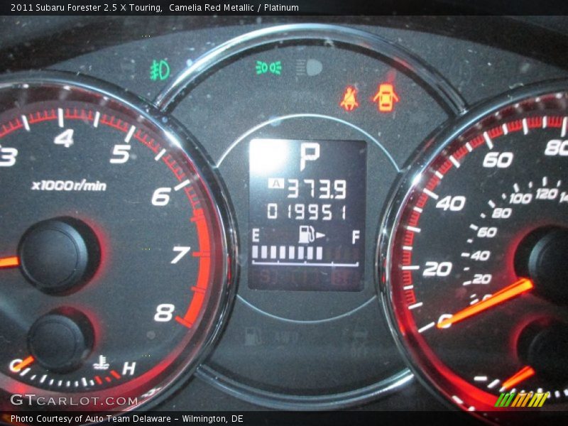 Camelia Red Metallic / Platinum 2011 Subaru Forester 2.5 X Touring