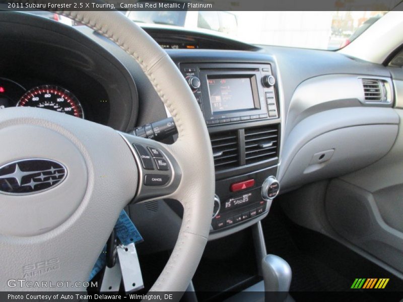 Camelia Red Metallic / Platinum 2011 Subaru Forester 2.5 X Touring