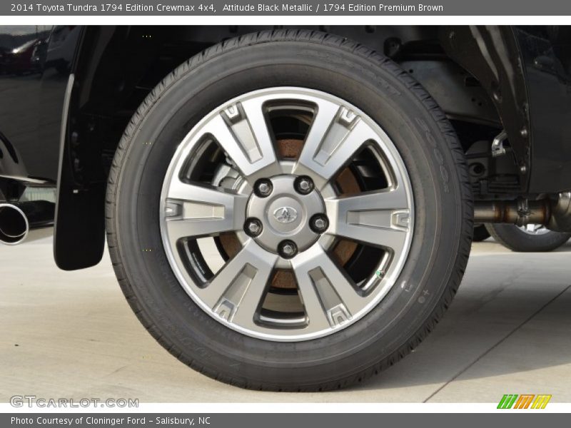 Attitude Black Metallic / 1794 Edition Premium Brown 2014 Toyota Tundra 1794 Edition Crewmax 4x4