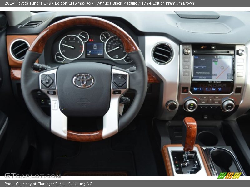 Attitude Black Metallic / 1794 Edition Premium Brown 2014 Toyota Tundra 1794 Edition Crewmax 4x4