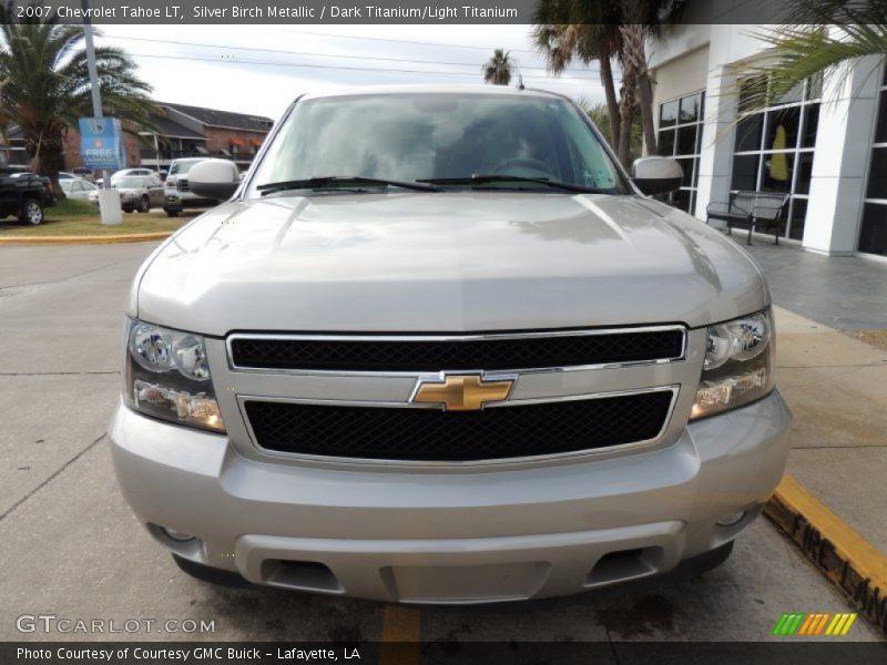 Silver Birch Metallic / Dark Titanium/Light Titanium 2007 Chevrolet Tahoe LT