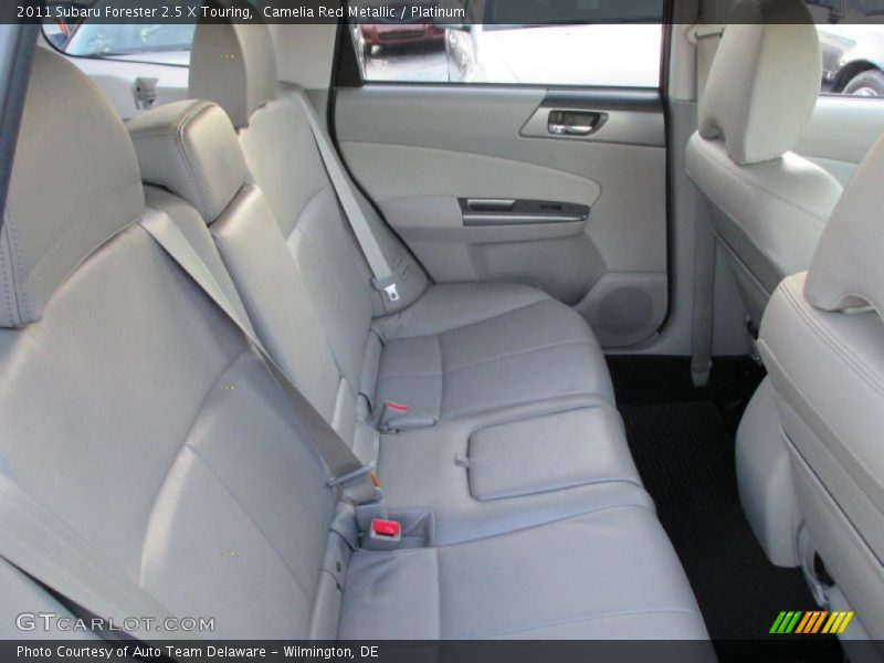 Camelia Red Metallic / Platinum 2011 Subaru Forester 2.5 X Touring