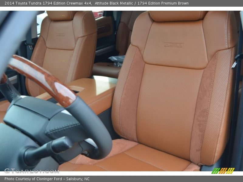 Attitude Black Metallic / 1794 Edition Premium Brown 2014 Toyota Tundra 1794 Edition Crewmax 4x4