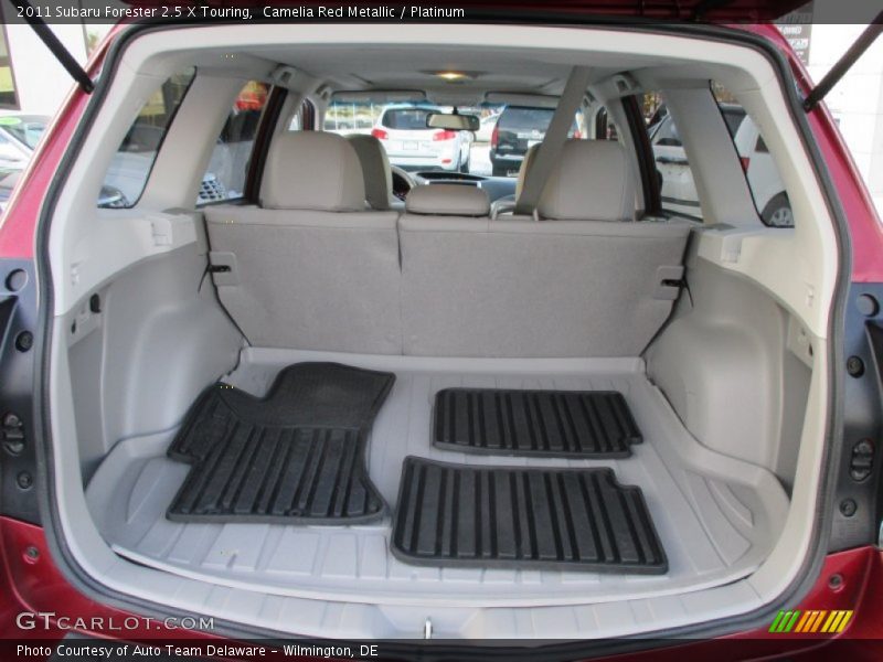 Camelia Red Metallic / Platinum 2011 Subaru Forester 2.5 X Touring