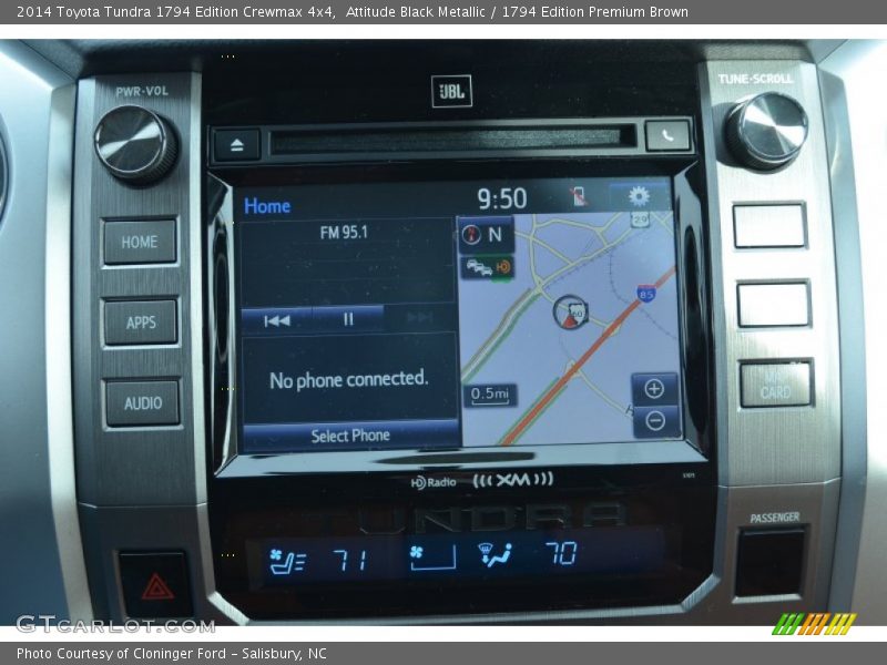 Attitude Black Metallic / 1794 Edition Premium Brown 2014 Toyota Tundra 1794 Edition Crewmax 4x4
