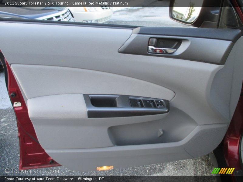 Camelia Red Metallic / Platinum 2011 Subaru Forester 2.5 X Touring