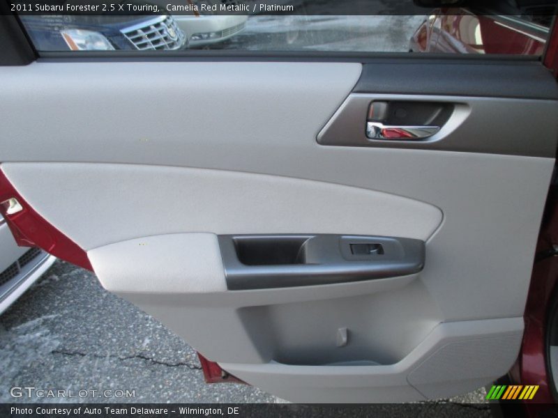 Camelia Red Metallic / Platinum 2011 Subaru Forester 2.5 X Touring