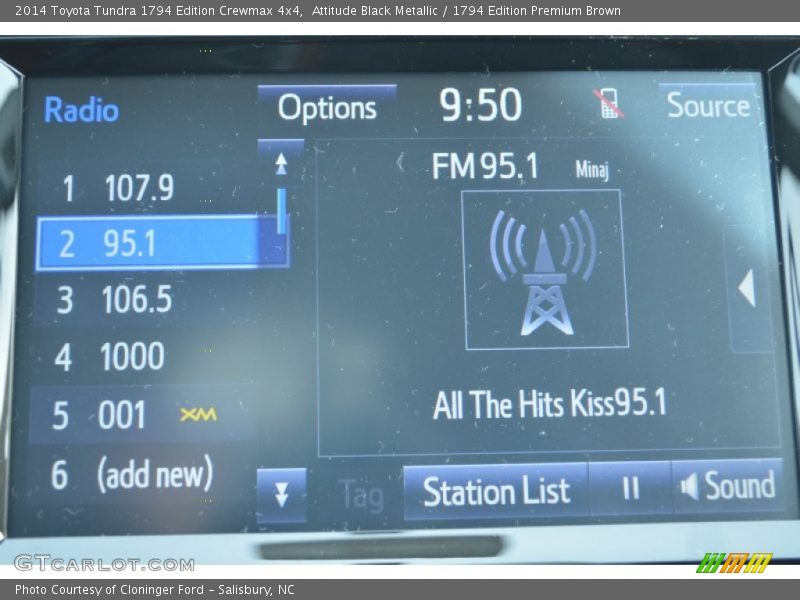 Attitude Black Metallic / 1794 Edition Premium Brown 2014 Toyota Tundra 1794 Edition Crewmax 4x4