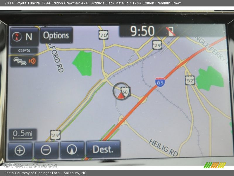 Attitude Black Metallic / 1794 Edition Premium Brown 2014 Toyota Tundra 1794 Edition Crewmax 4x4