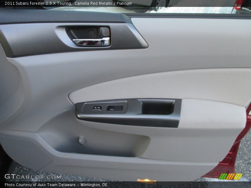 Camelia Red Metallic / Platinum 2011 Subaru Forester 2.5 X Touring
