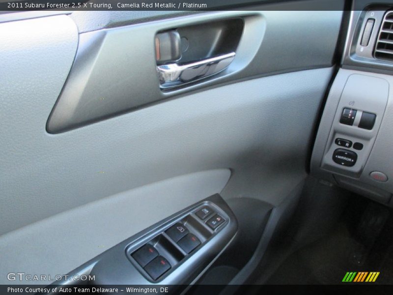 Camelia Red Metallic / Platinum 2011 Subaru Forester 2.5 X Touring