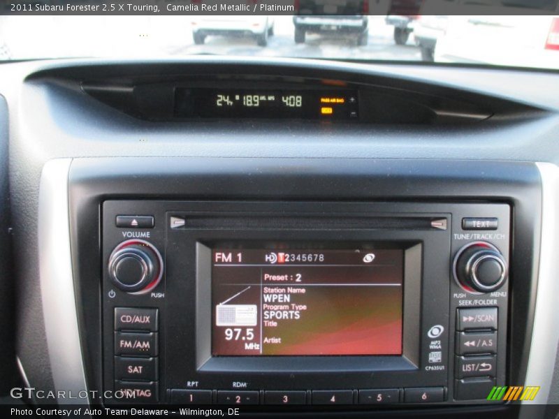 Camelia Red Metallic / Platinum 2011 Subaru Forester 2.5 X Touring