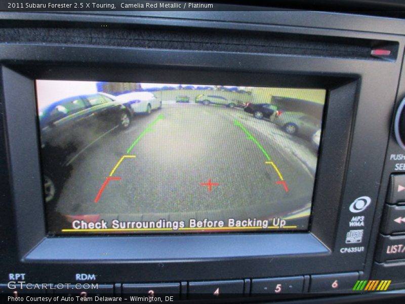 Camelia Red Metallic / Platinum 2011 Subaru Forester 2.5 X Touring