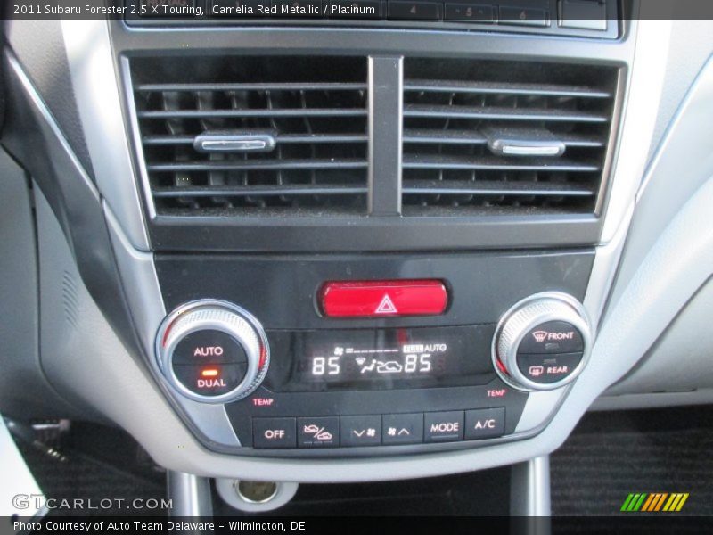 Camelia Red Metallic / Platinum 2011 Subaru Forester 2.5 X Touring
