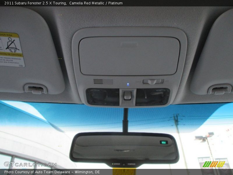 Camelia Red Metallic / Platinum 2011 Subaru Forester 2.5 X Touring