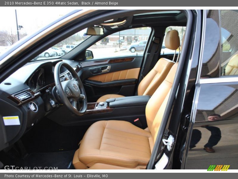 Black / Almond Beige 2010 Mercedes-Benz E 350 4Matic Sedan