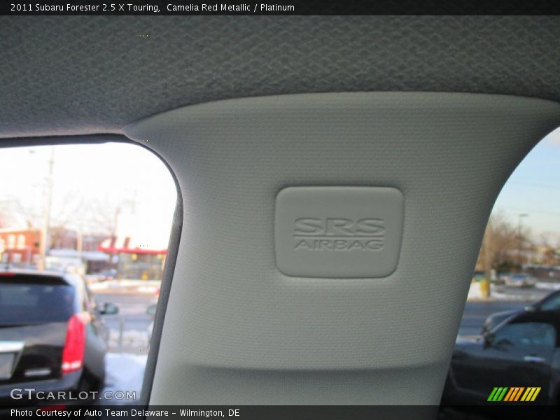 Camelia Red Metallic / Platinum 2011 Subaru Forester 2.5 X Touring