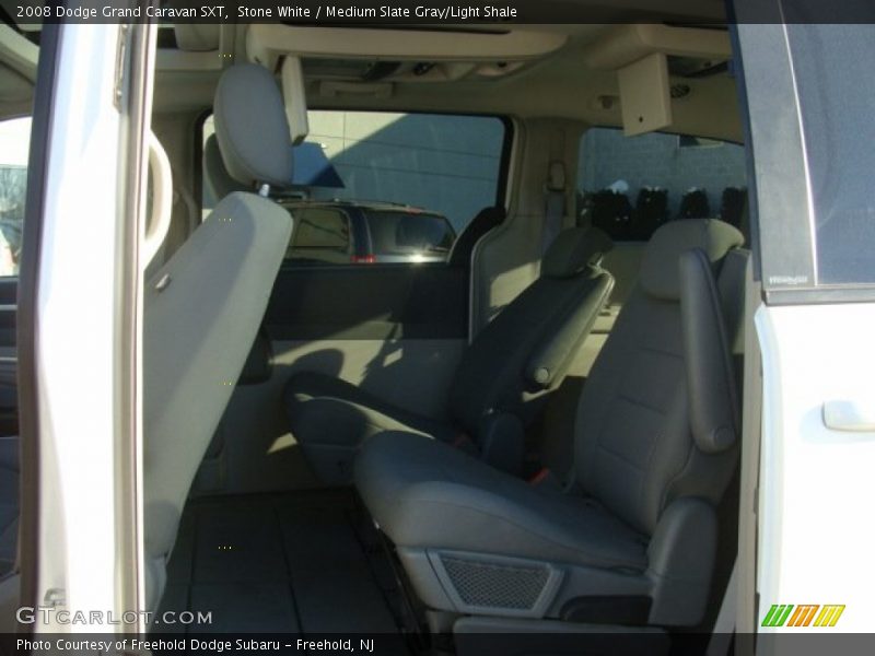 Stone White / Medium Slate Gray/Light Shale 2008 Dodge Grand Caravan SXT