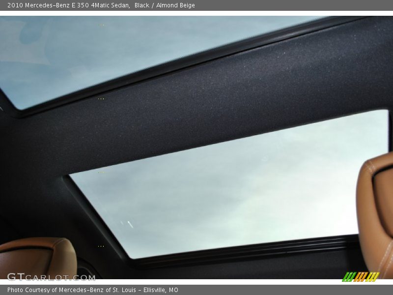 Black / Almond Beige 2010 Mercedes-Benz E 350 4Matic Sedan