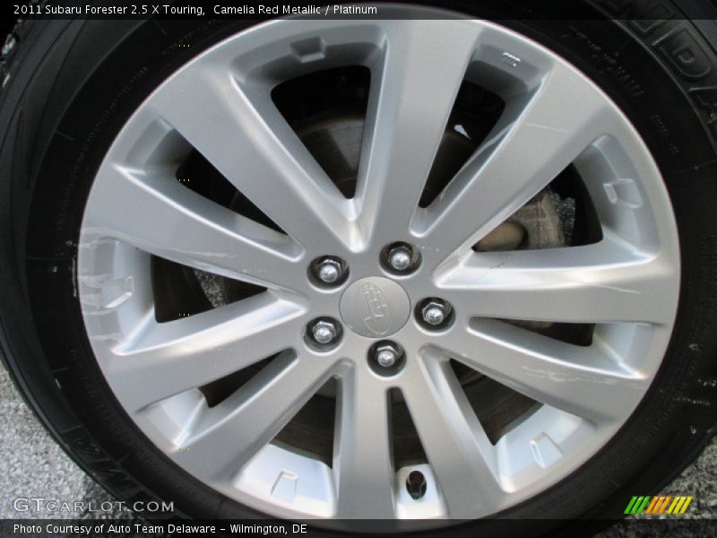 Camelia Red Metallic / Platinum 2011 Subaru Forester 2.5 X Touring