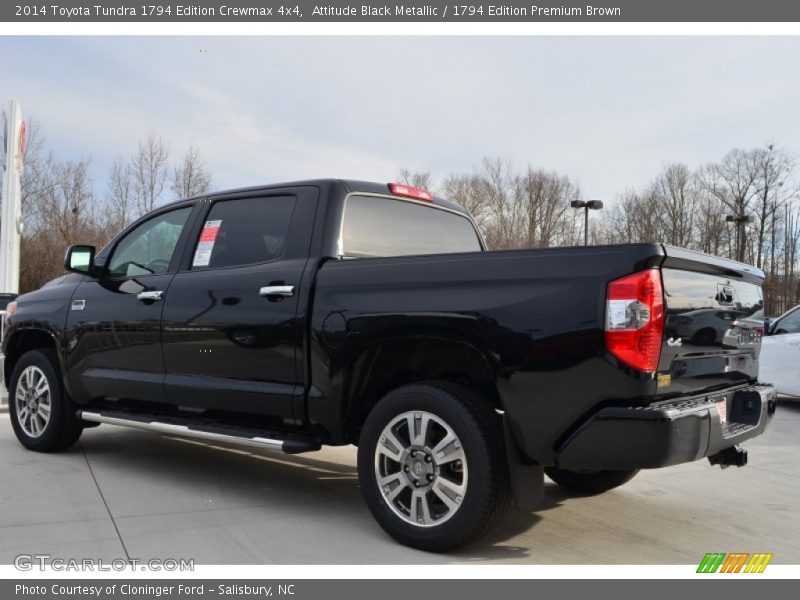 Attitude Black Metallic / 1794 Edition Premium Brown 2014 Toyota Tundra 1794 Edition Crewmax 4x4