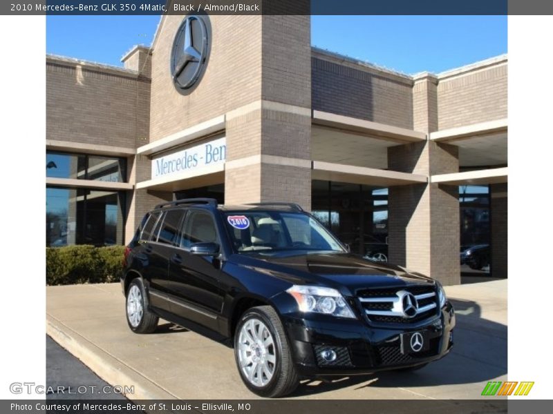 Black / Almond/Black 2010 Mercedes-Benz GLK 350 4Matic