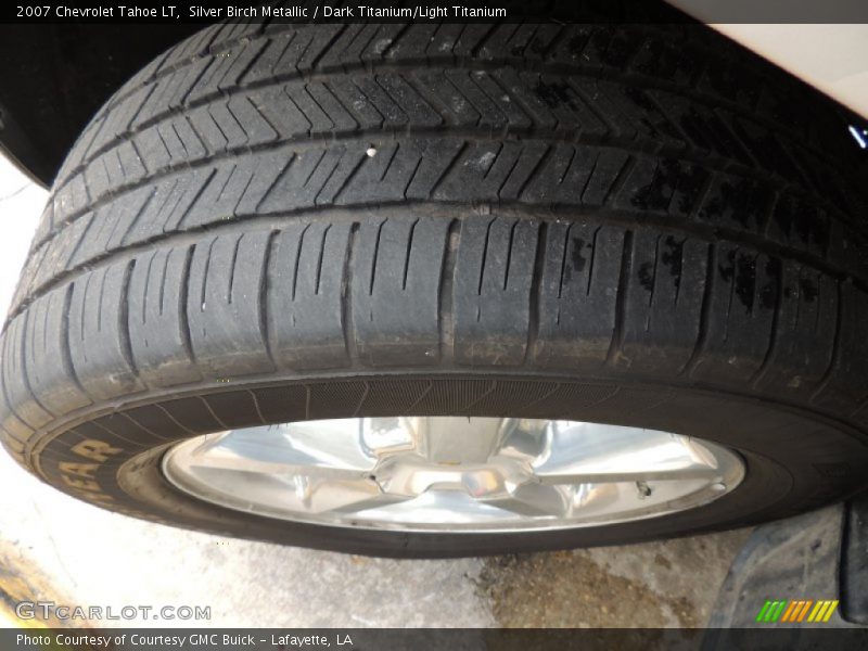 Silver Birch Metallic / Dark Titanium/Light Titanium 2007 Chevrolet Tahoe LT