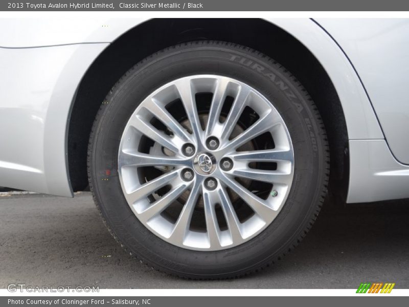 Classic Silver Metallic / Black 2013 Toyota Avalon Hybrid Limited