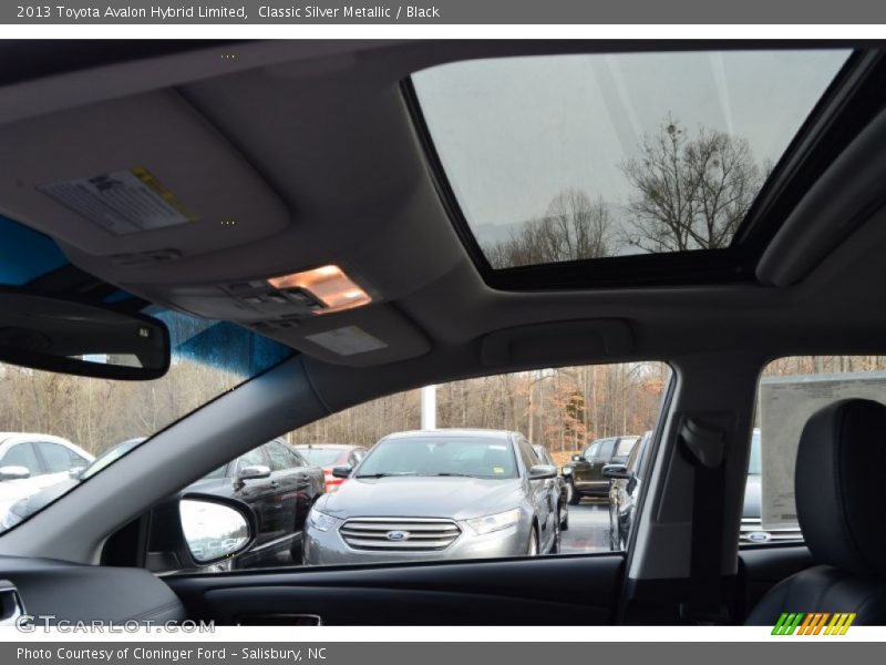 Classic Silver Metallic / Black 2013 Toyota Avalon Hybrid Limited