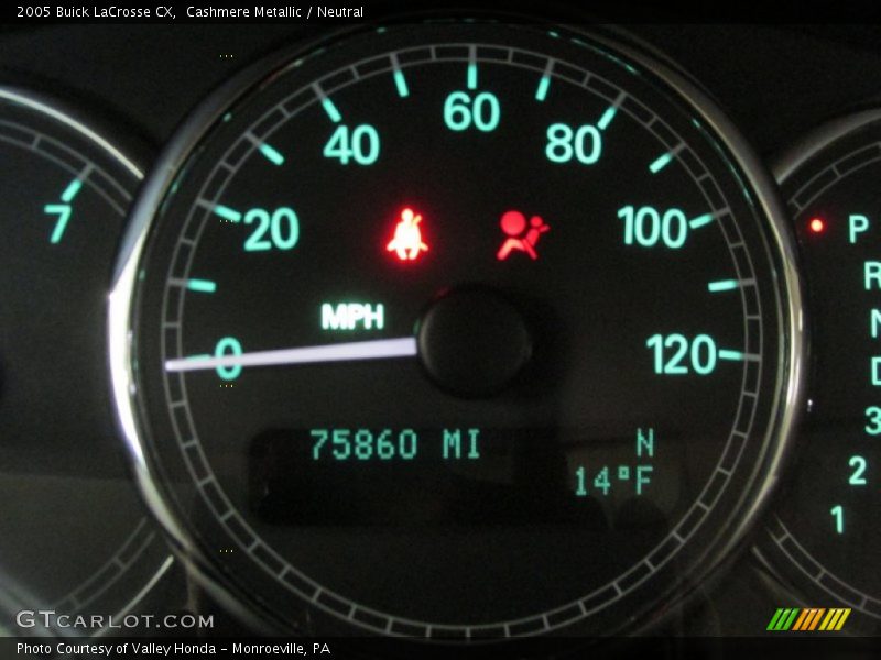 Cashmere Metallic / Neutral 2005 Buick LaCrosse CX