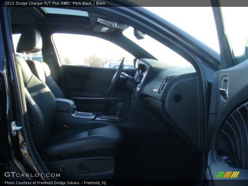 Pitch Black / Black 2013 Dodge Charger R/T Plus AWD