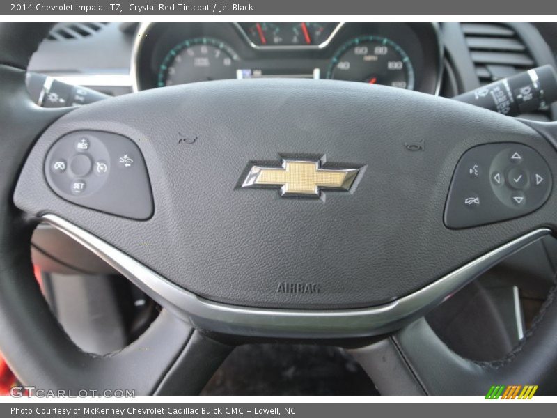Crystal Red Tintcoat / Jet Black 2014 Chevrolet Impala LTZ
