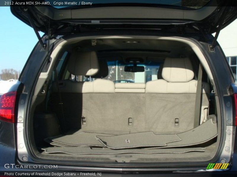 Grigio Metallic / Ebony 2012 Acura MDX SH-AWD