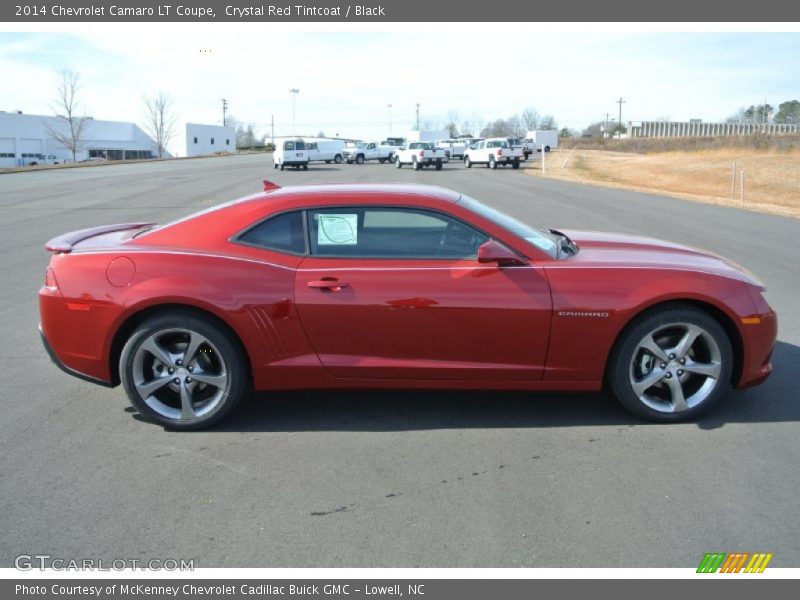 Crystal Red Tintcoat / Black 2014 Chevrolet Camaro LT Coupe