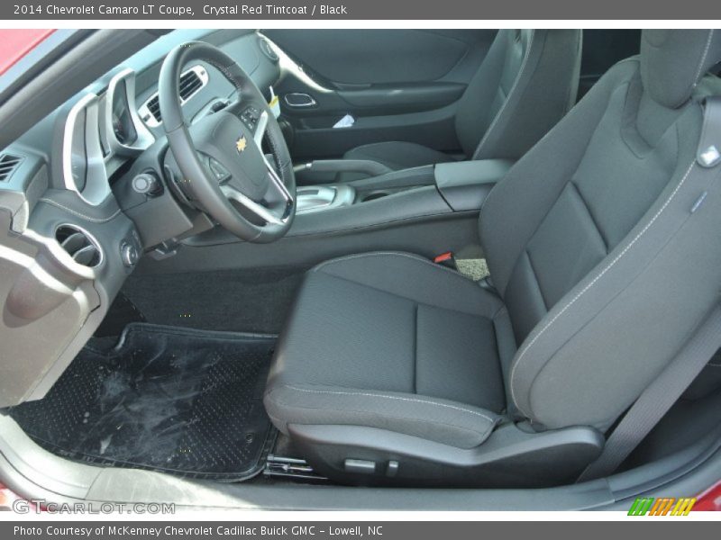 Crystal Red Tintcoat / Black 2014 Chevrolet Camaro LT Coupe