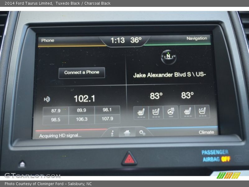 Tuxedo Black / Charcoal Black 2014 Ford Taurus Limited