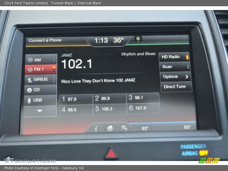 Tuxedo Black / Charcoal Black 2014 Ford Taurus Limited