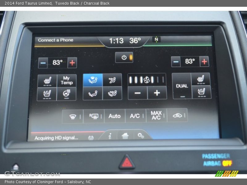 Tuxedo Black / Charcoal Black 2014 Ford Taurus Limited