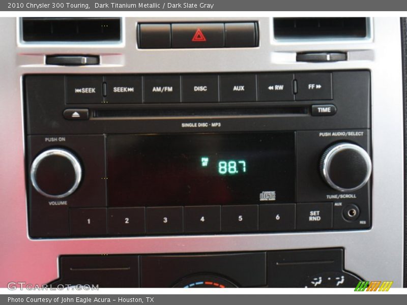 Dark Titanium Metallic / Dark Slate Gray 2010 Chrysler 300 Touring