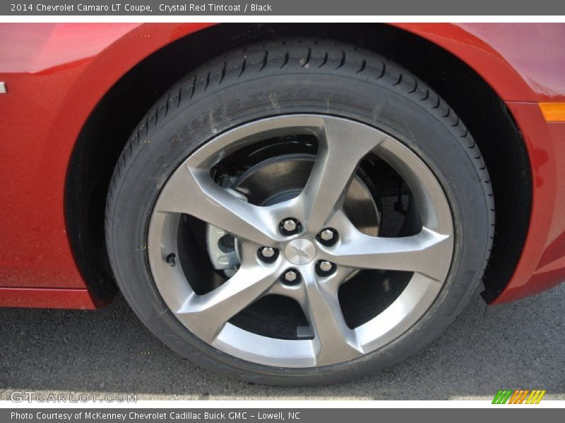 Crystal Red Tintcoat / Black 2014 Chevrolet Camaro LT Coupe