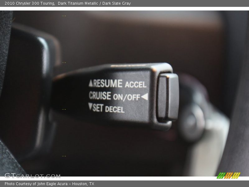 Dark Titanium Metallic / Dark Slate Gray 2010 Chrysler 300 Touring