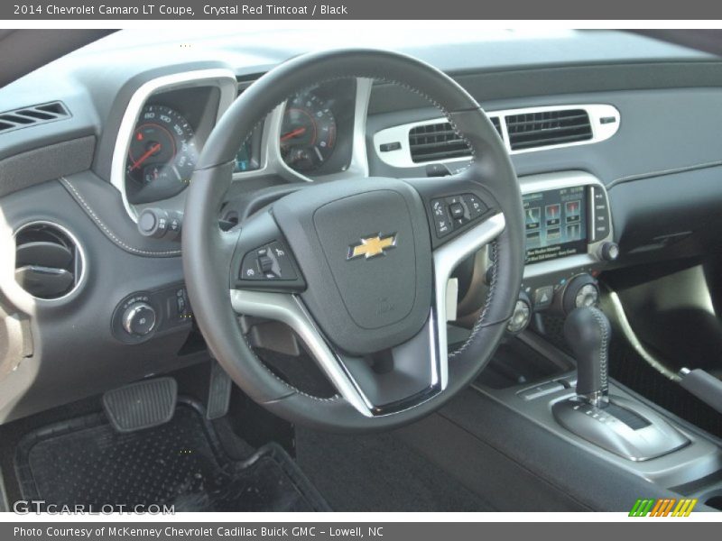 Crystal Red Tintcoat / Black 2014 Chevrolet Camaro LT Coupe