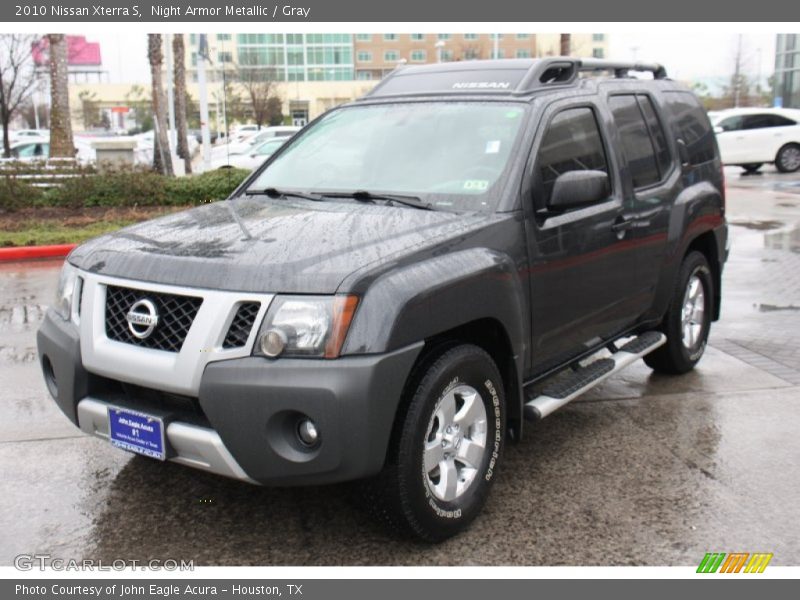 Night Armor Metallic / Gray 2010 Nissan Xterra S