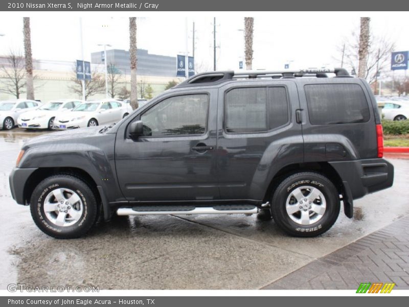 Night Armor Metallic / Gray 2010 Nissan Xterra S