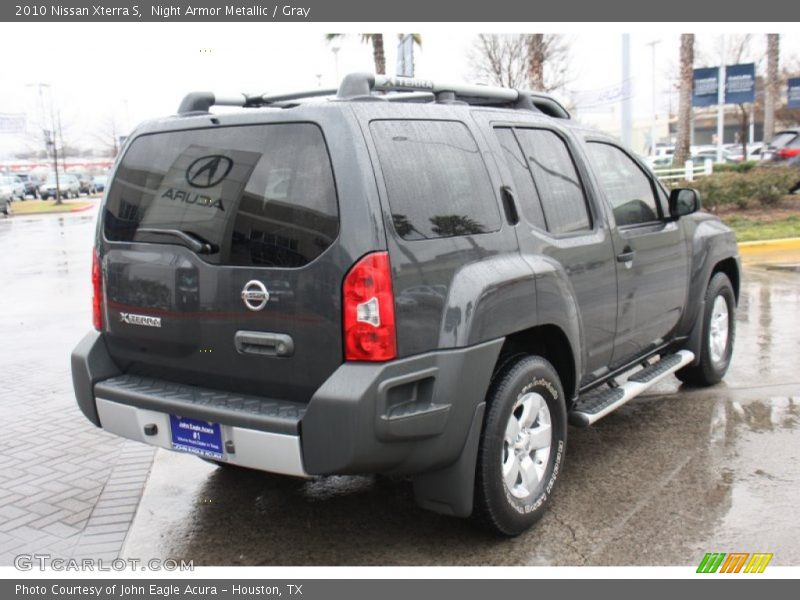 Night Armor Metallic / Gray 2010 Nissan Xterra S