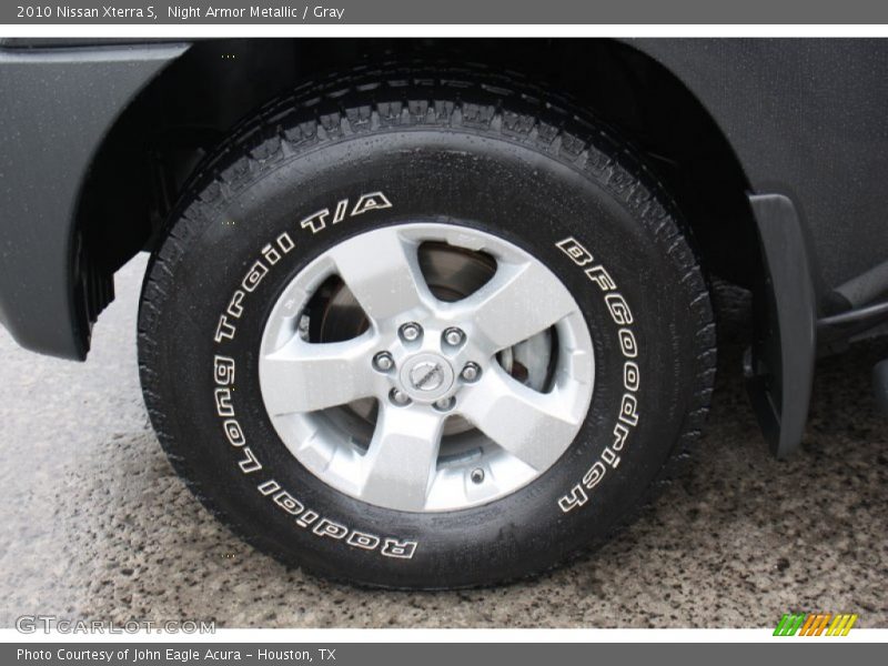 Night Armor Metallic / Gray 2010 Nissan Xterra S