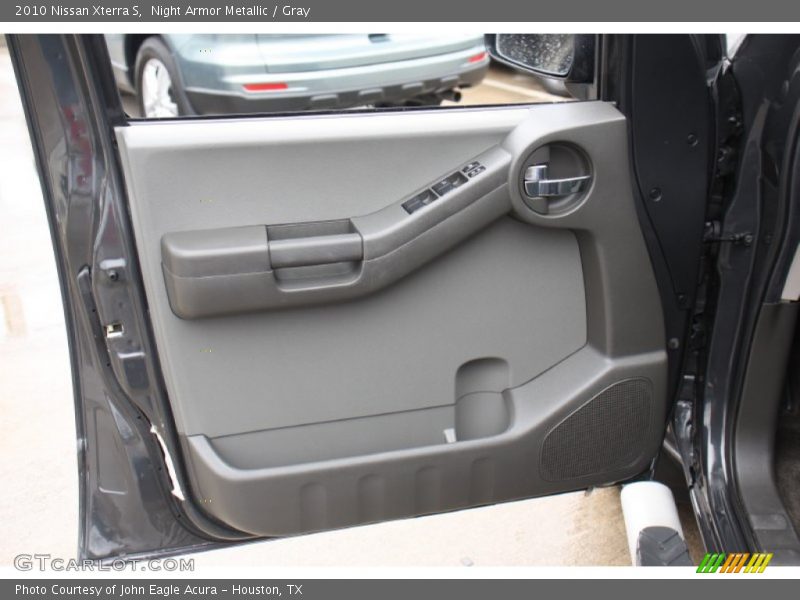 Night Armor Metallic / Gray 2010 Nissan Xterra S